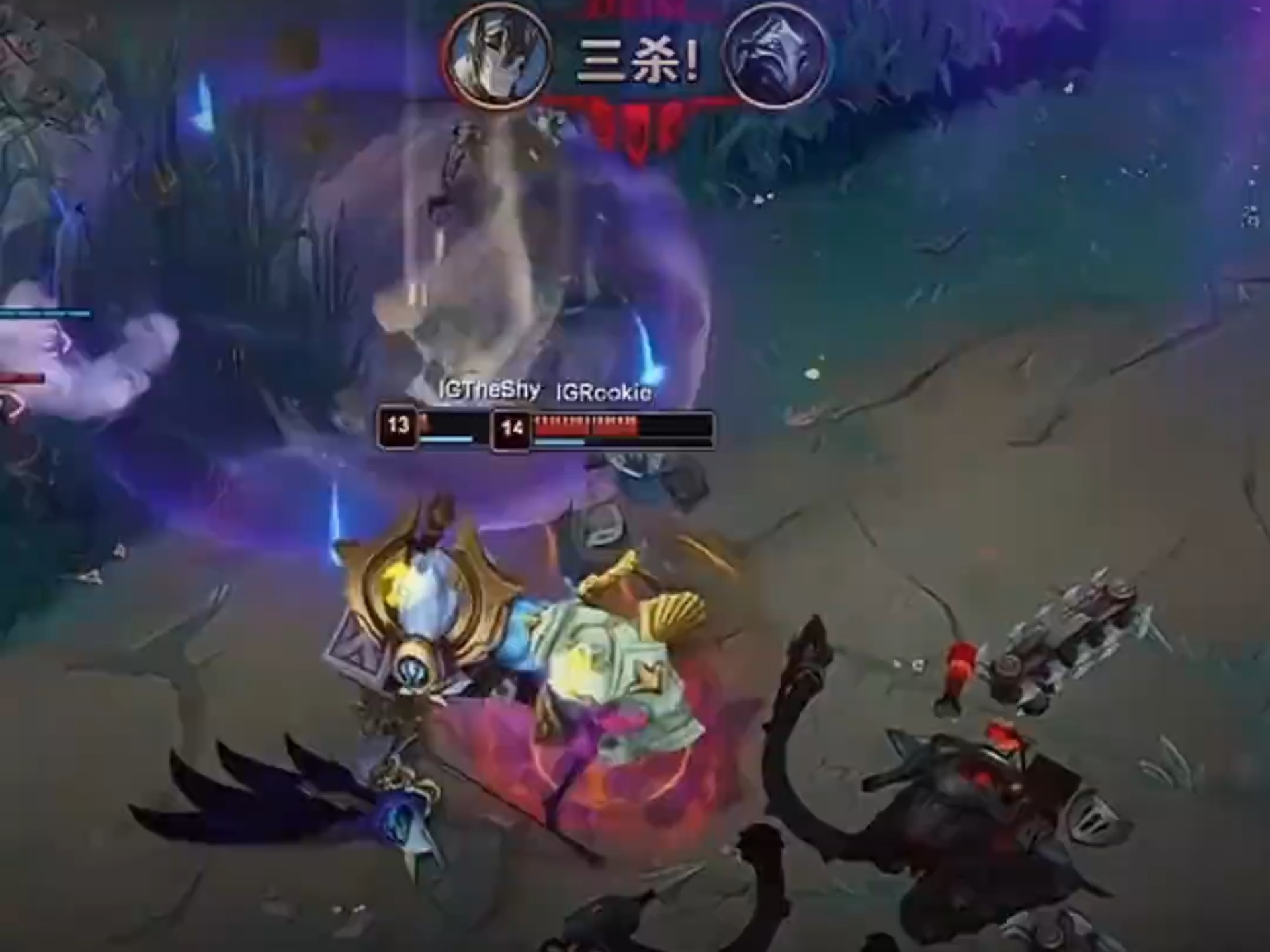 Rookie重要时刻持续失利，美国队带队取胜！赢得满堂喝彩(美国队队内对抗赛)